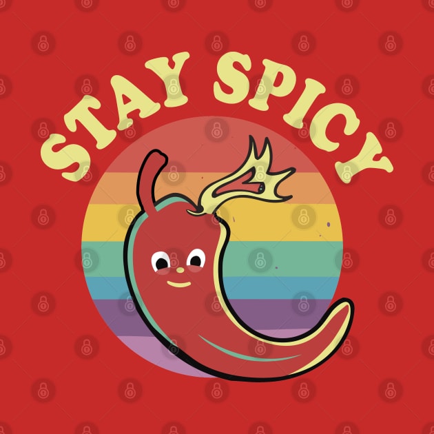 Funny Stay Spicy Neurospicy Pepper For Autism And ADHD Awareness by SubtleSplit