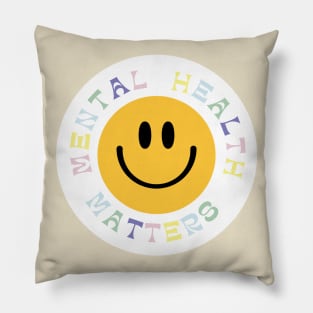 Mental Health Matters Pillow