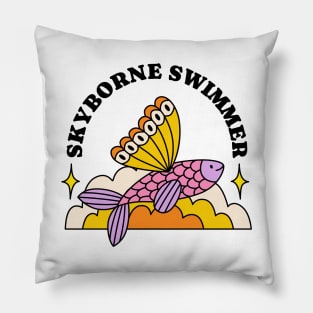 Skyborne Swimmer Pillow