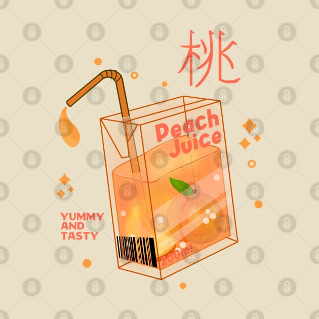 Kawaii Peach Juice by Kimprut