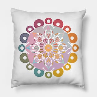 mandala Clamber Paintmandala Zoom drawing Pillow