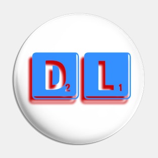 DL-Scrabble Pin