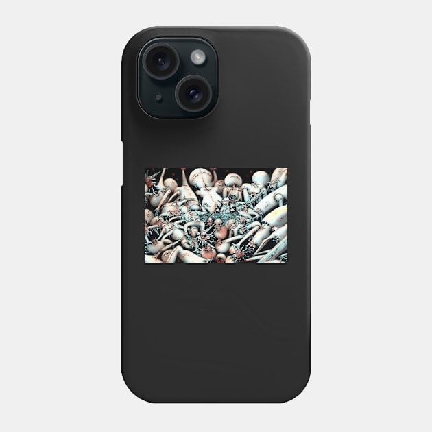 Feeding Time Phone Case by dystopiatoday