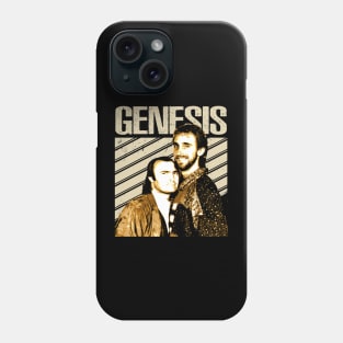 Watcher of the Threads Genesis Band T-Shirts, Keep a Stylish Vigil with Prog-Rock Flair Phone Case