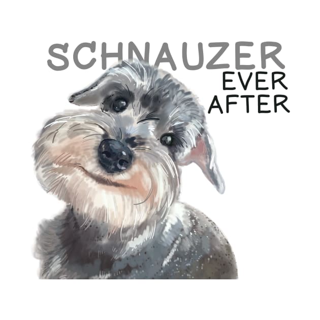 Schnauzer Ever After by IdinDesignShop