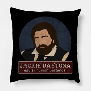 Jackie Daytona - Regular Human Bartender Pillow