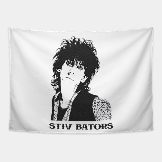 Stiv Bators Tapestry by CosmicAngerDesign