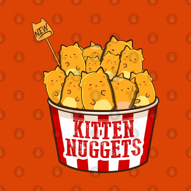 Adorable Kitten Nuggets by 66designer99