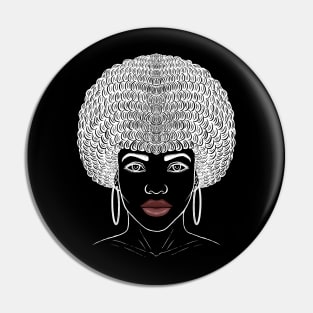 Afro girl Afro woman Afro lady Afro queen beautiful  Afro girl Pin