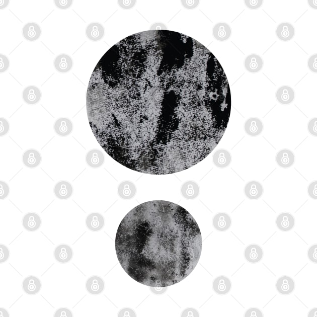 Black Minimal Dots Abstract Pattern. by MinimalArchives