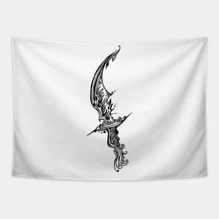 Fantasy Knife Tapestry