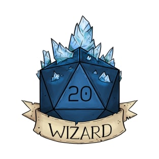 D&D - D20 - Wizard T-Shirt