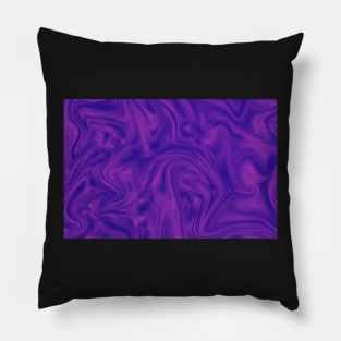 Puprle Swirling Marble Pattern Pillow