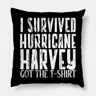 I SURVIVED HURRICANE HARVEY Pillow