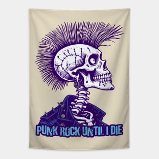 Punk Rock Until I Die Tapestry