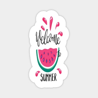 welcome summer Magnet