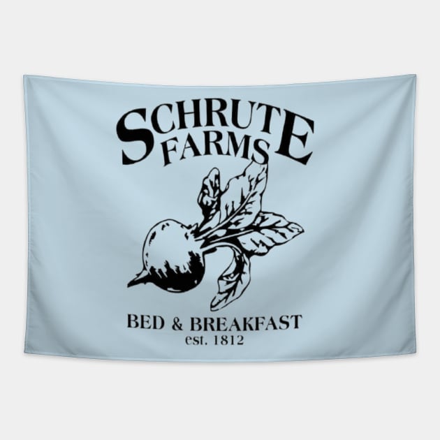 Schrute Farms Bed & Breakfast Est 1812 Tapestry by Ghost Of A Chance 