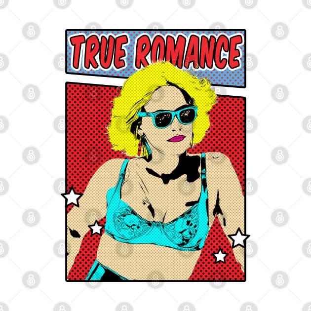 True Romance Pop Art Comic Style by Flasher