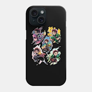 Demon Slayer Gripping Grappling Phone Case