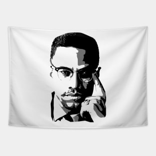 Malcom X - Portrait Tapestry