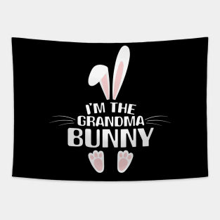 I'm The Grandma Bunny Cute Matching Family Easter Day Tapestry