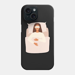 most likely to take a nap Sticker Phone Case