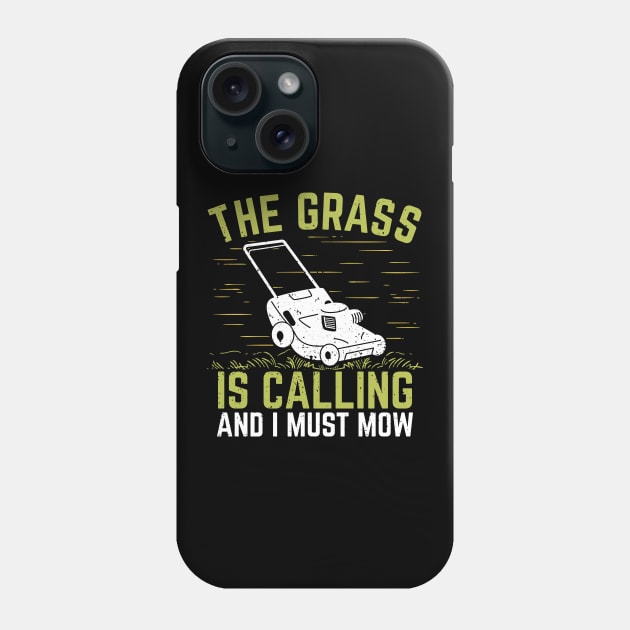 Lawn Mower Garden Gardener Gardening Gift Phone Case by Dolde08