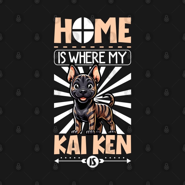 Home is with my Kai Ken by Modern Medieval Design