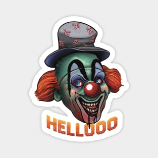 hellooo da clown Magnet