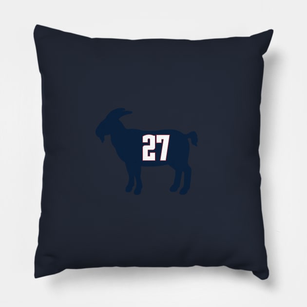 Jamal Murray Denver Goat Qiangy Pillow by qiangdade