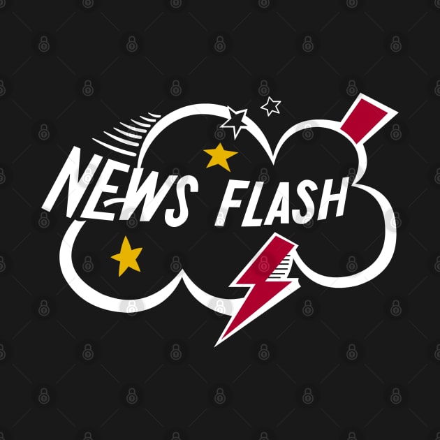 News Flash Cloud Logo by RobotGhost