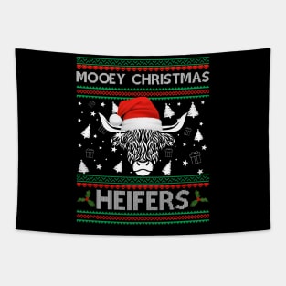 Mooey Christmas Tapestry