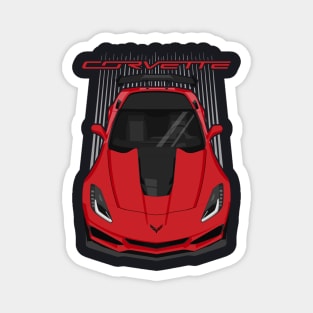 Corvette C7 ZR1 - Red Magnet