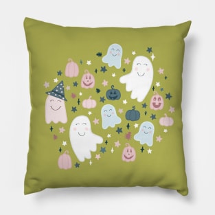 Ghostie Pattern Pillow