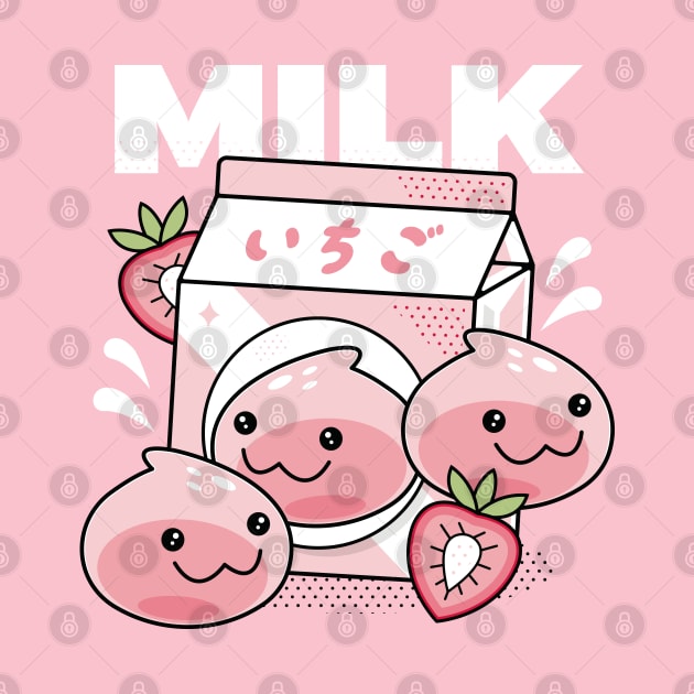 Poring Strawberry Milk by logozaste