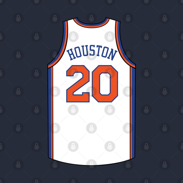 Allan Houston New York Jersey Qiangy by qiangdade