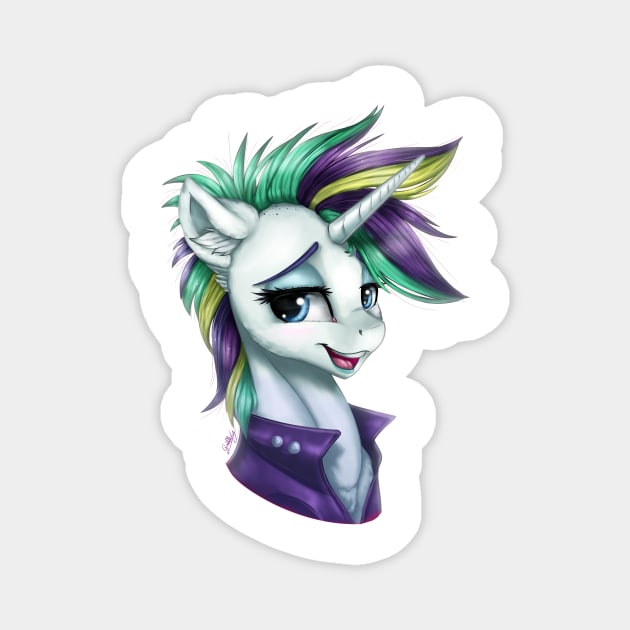 Rocking this mane Magnet by GaelleDragons