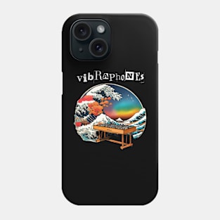 Vintage Vibraphones Music in the Japanese Great Wave Phone Case