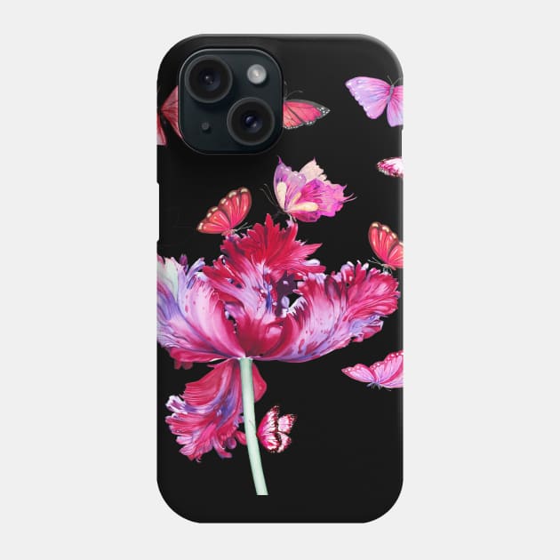 Colorful Beautiful Butterfly Costume Gift Phone Case by Pretr=ty