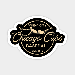 Vintage Cubs Catch Magnet