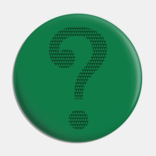Riddle Green Pin
