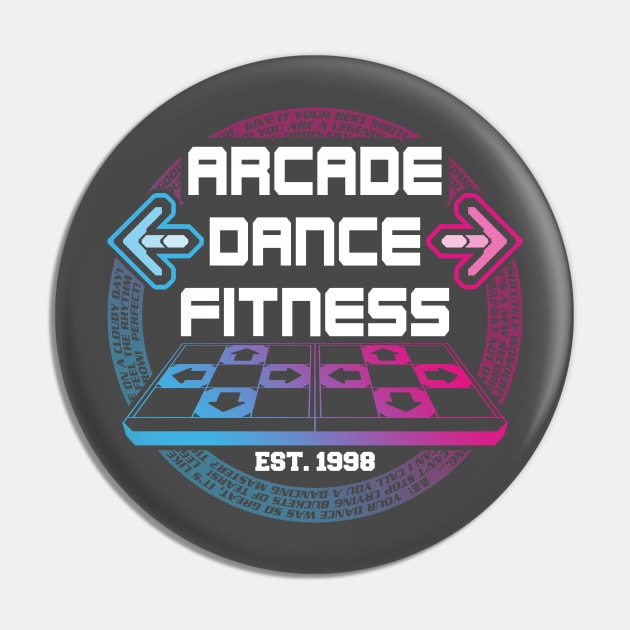 Arcade Dance Fitness Pin by gtc