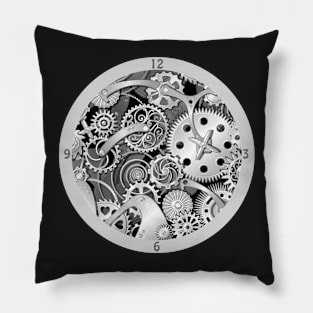 Steampunk Clock Pillow