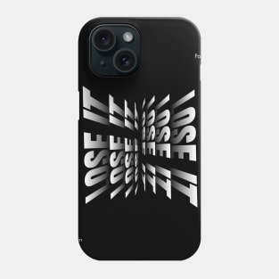 Paolo Nutini - Lose it - Last night in Bittersweet - music design Phone Case
