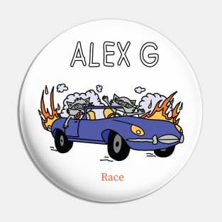 Alex G Race Pin