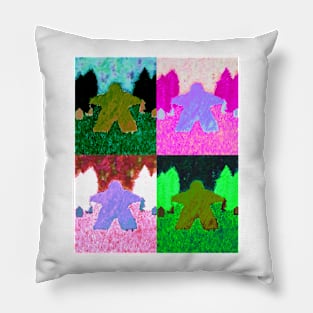 MeepSquatch Toxic Zombiefied Pillow