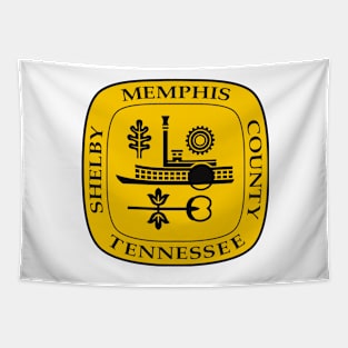 Memphis Flag Seal Decal Tapestry