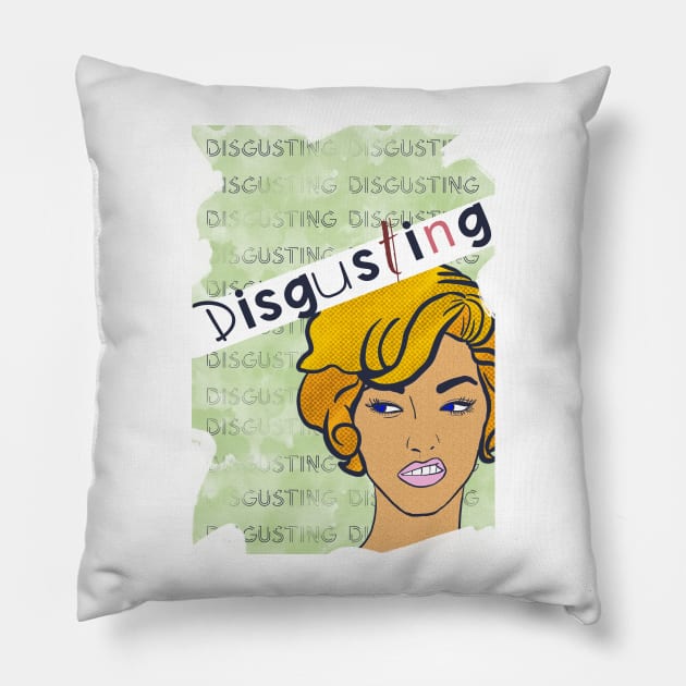 Disgusting Pillow by nasia9toska