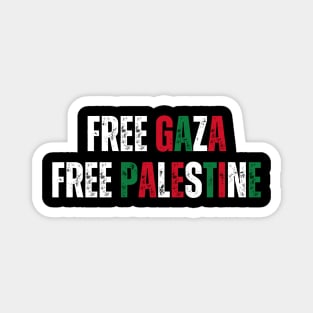 FREE GAZA FREE PALESTINE Magnet