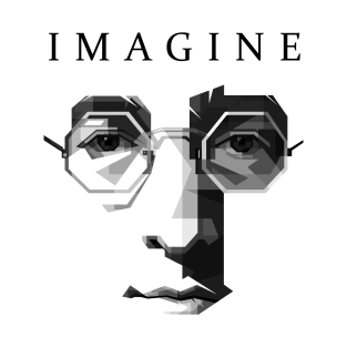 John Lennon Imagine Face T-Shirt